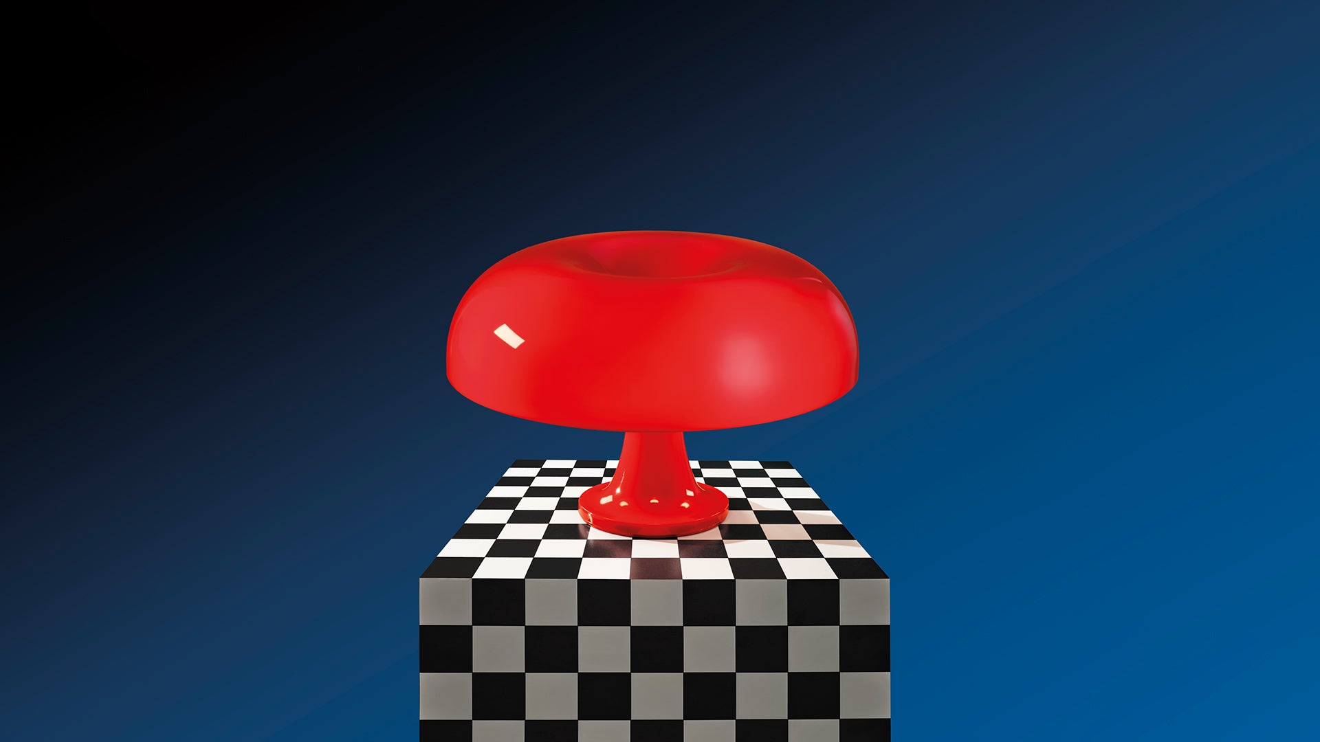 NESSINO red table lamp