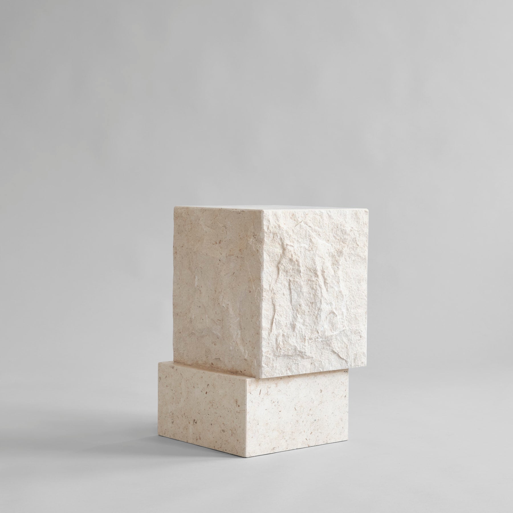TEMPLE limestone coffee table