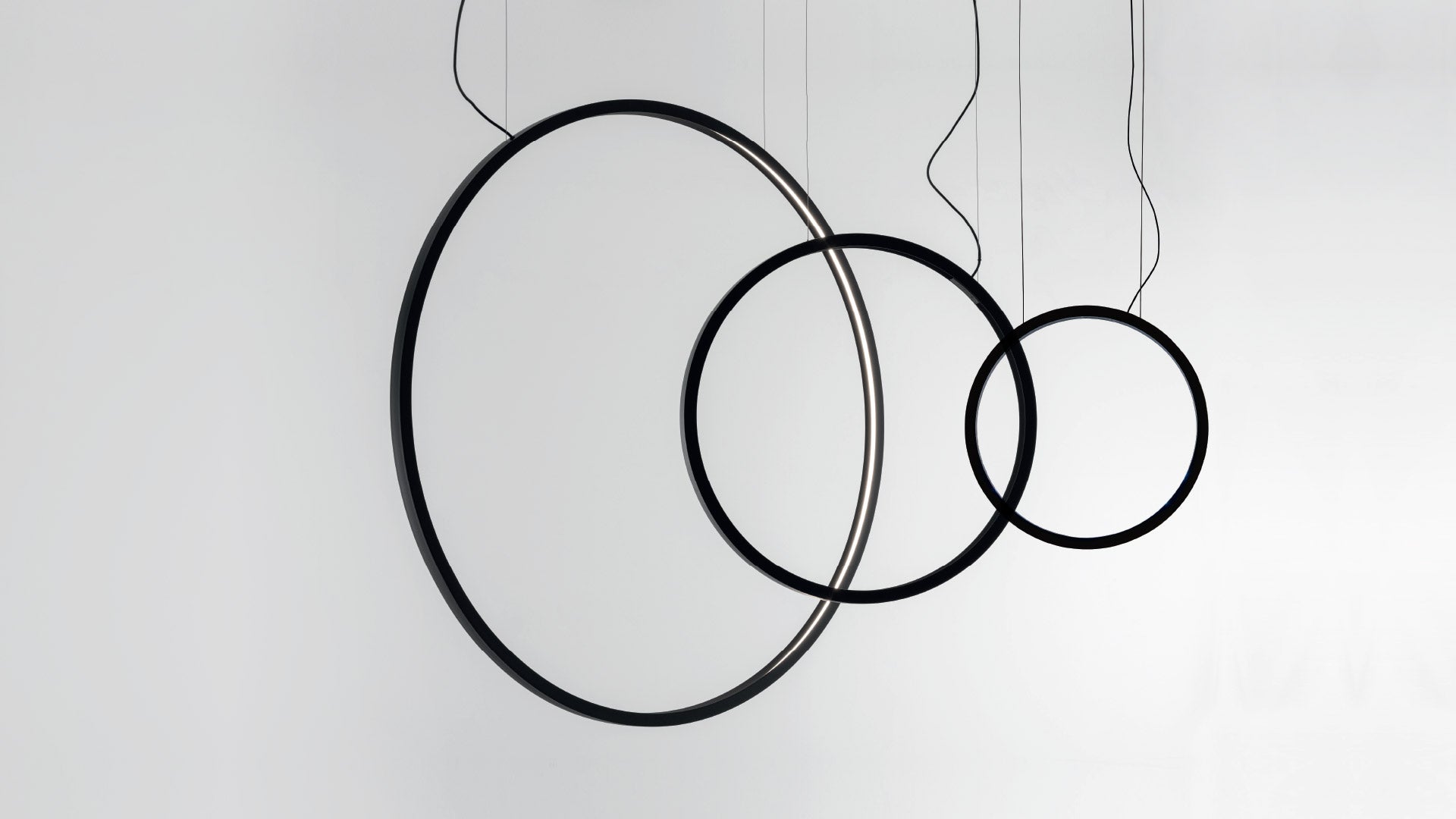 Outdoor pendant lamp O black