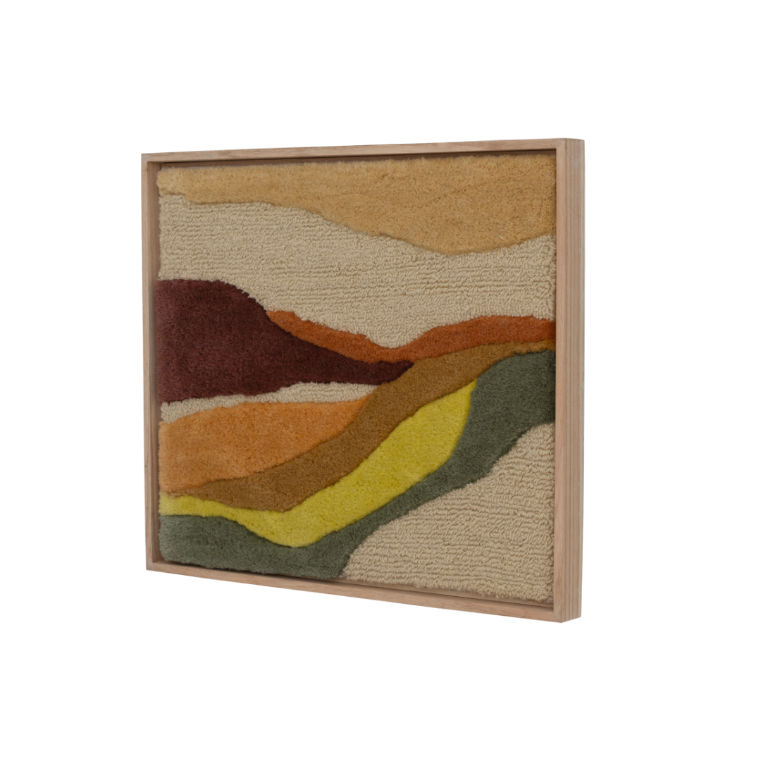 VUORI textile wall decoration brown