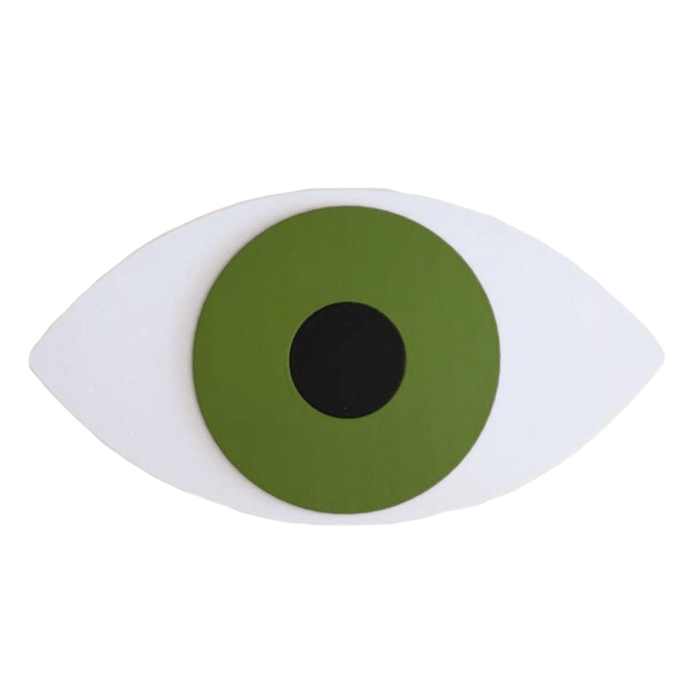Dekoracja ścienna oko HERBAL 3D Na_ha_ku    Eye on Design