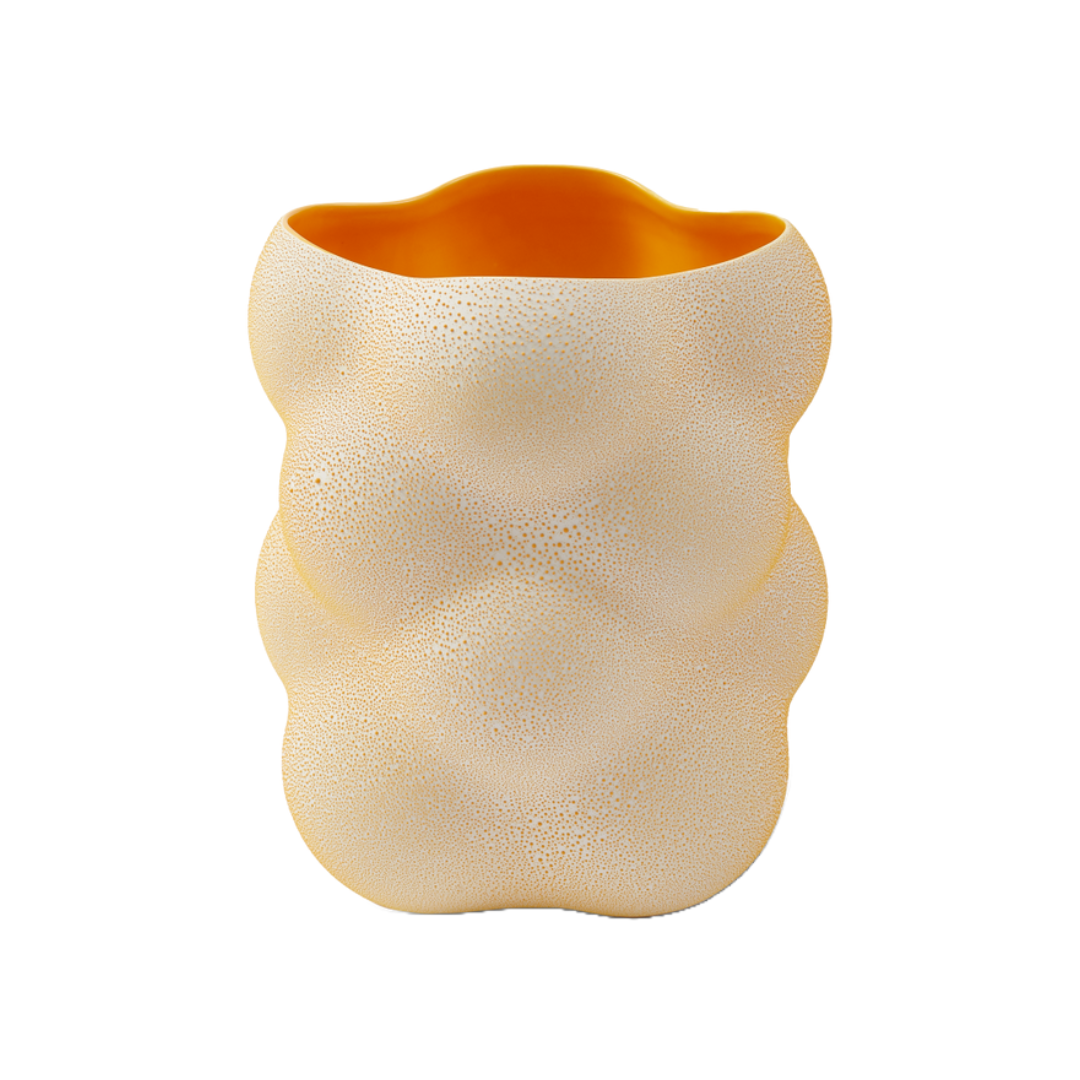 GRAPE orange vase