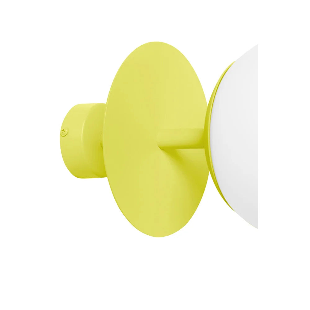 Ceiling lamp PLAAT light yellow