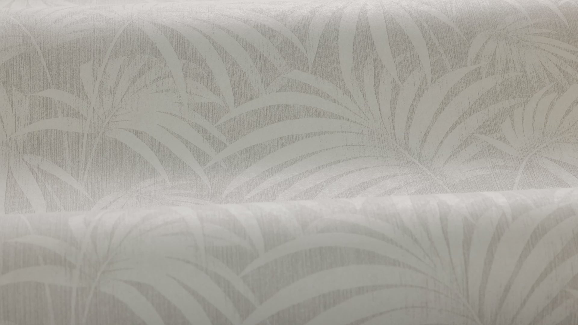 Non-woven paper wallpaper with a plant pattern PAULA beige