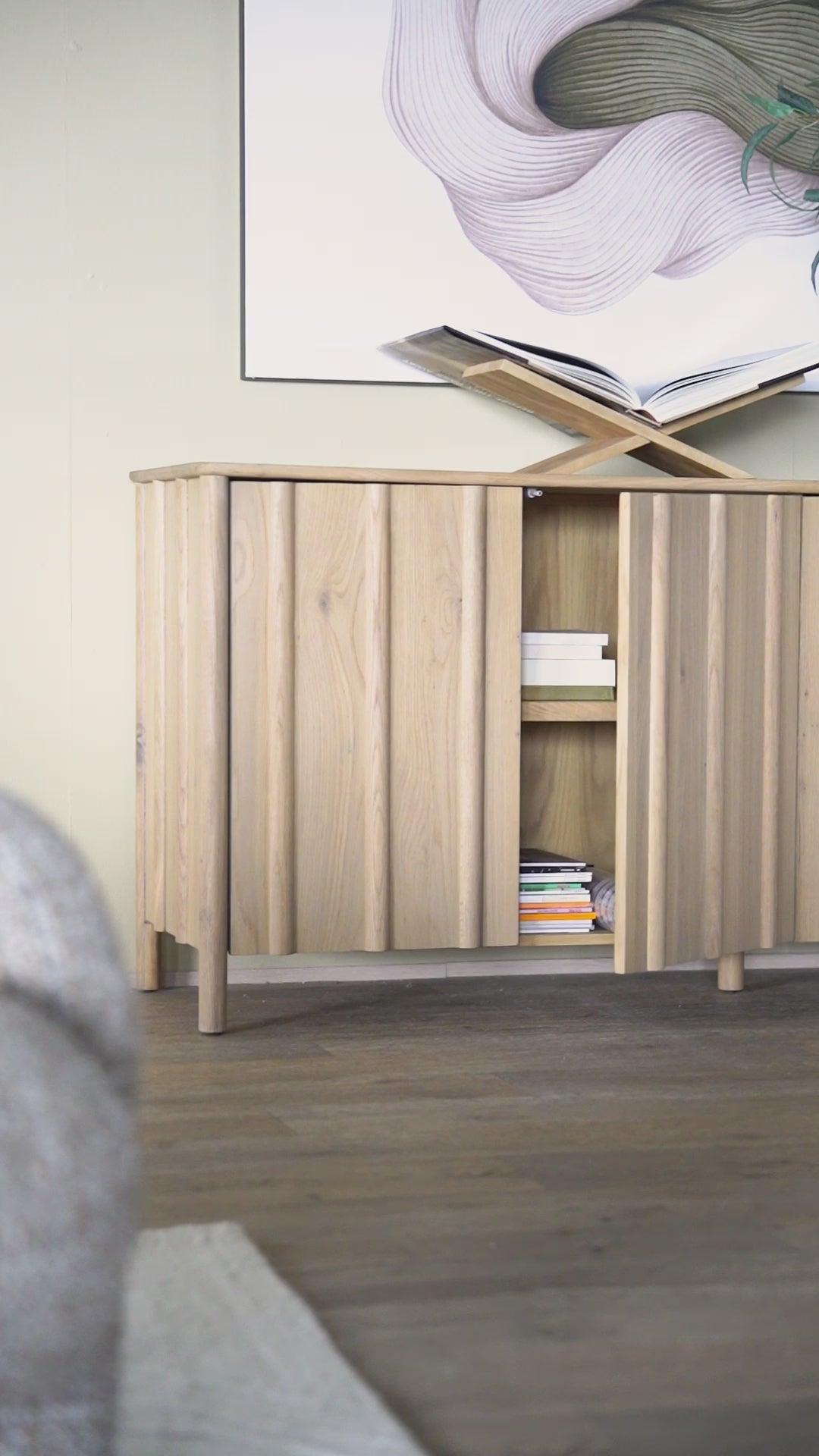 JAKE Chest of Drawers Dark Oak Wood