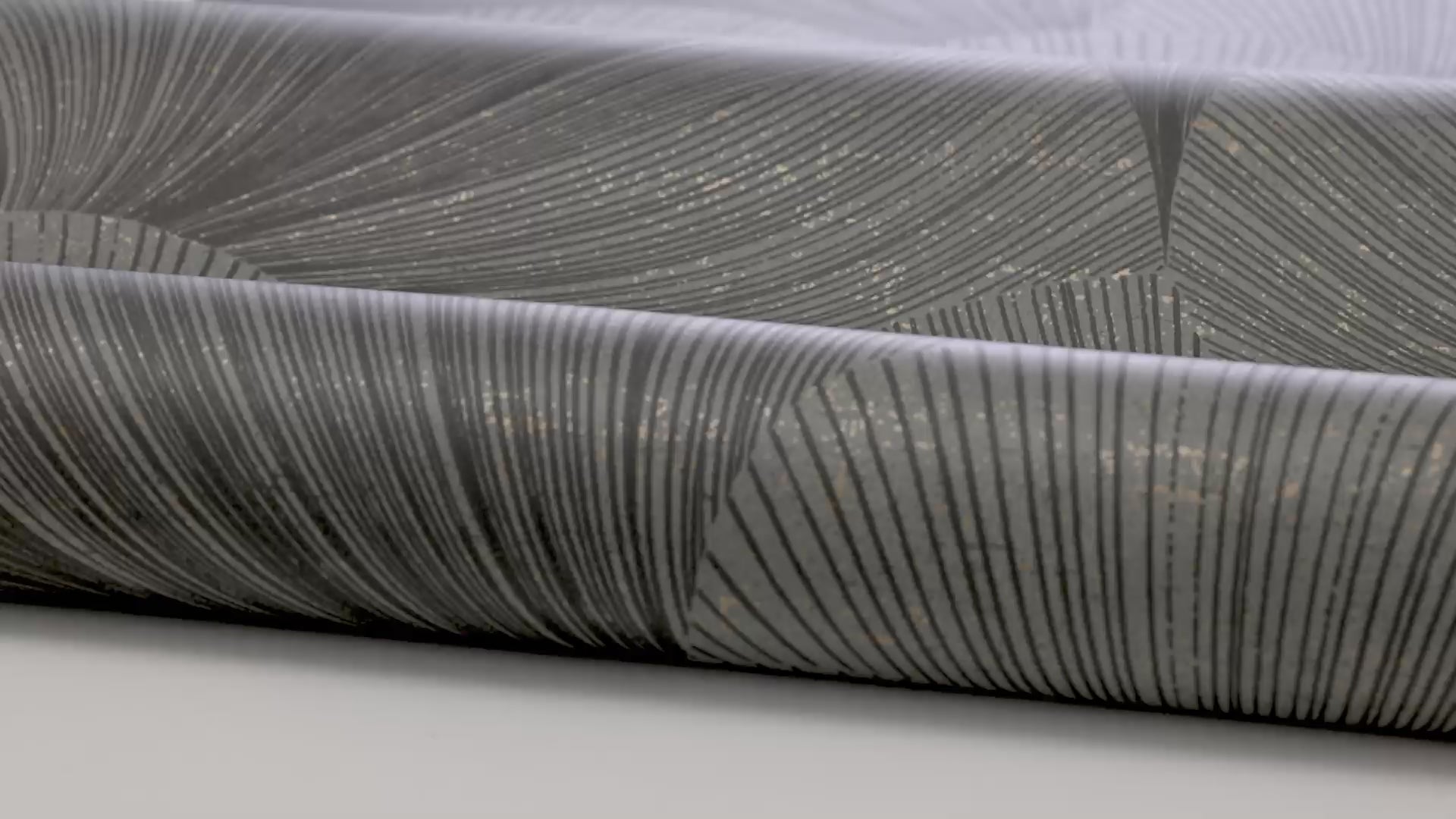 Non-woven paper wallpaper with abstract pattern MIRAGE gray