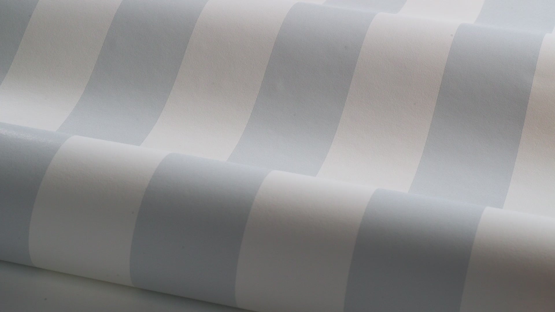 Non-woven paper wallpaper in stripes FALSTERBO STRIPE white with blue