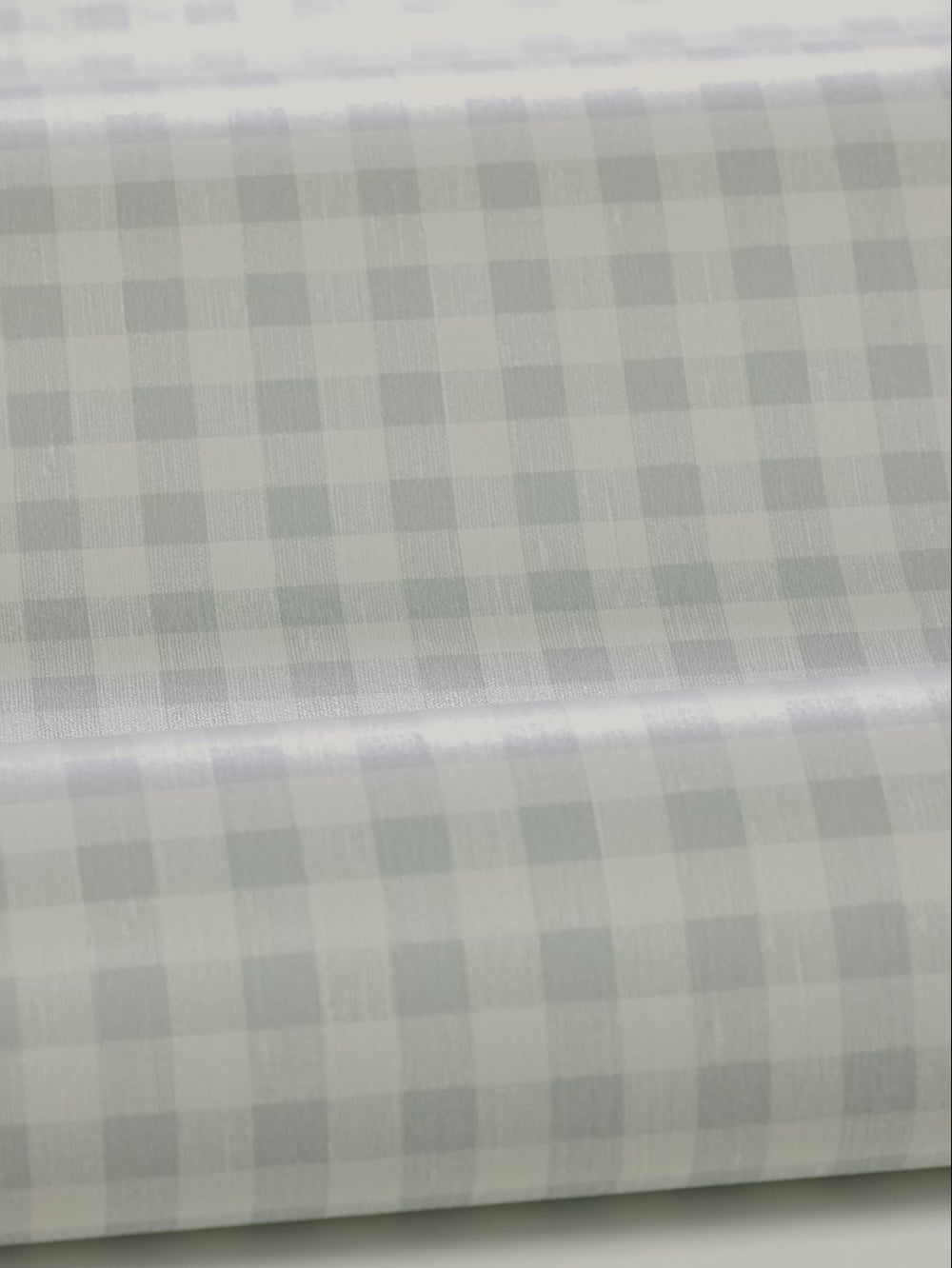 Structural wallpaper imitating linen in a blue and white checkered pattern - PICNIC CHECK