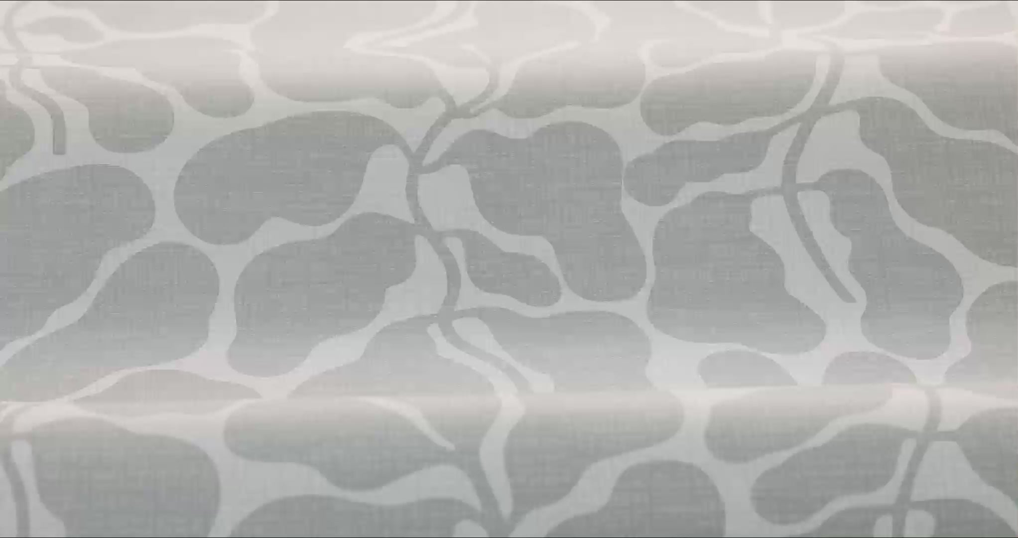 Non-woven paper wallpaper with a botanical pattern MY SECRET GARDEN gray with white