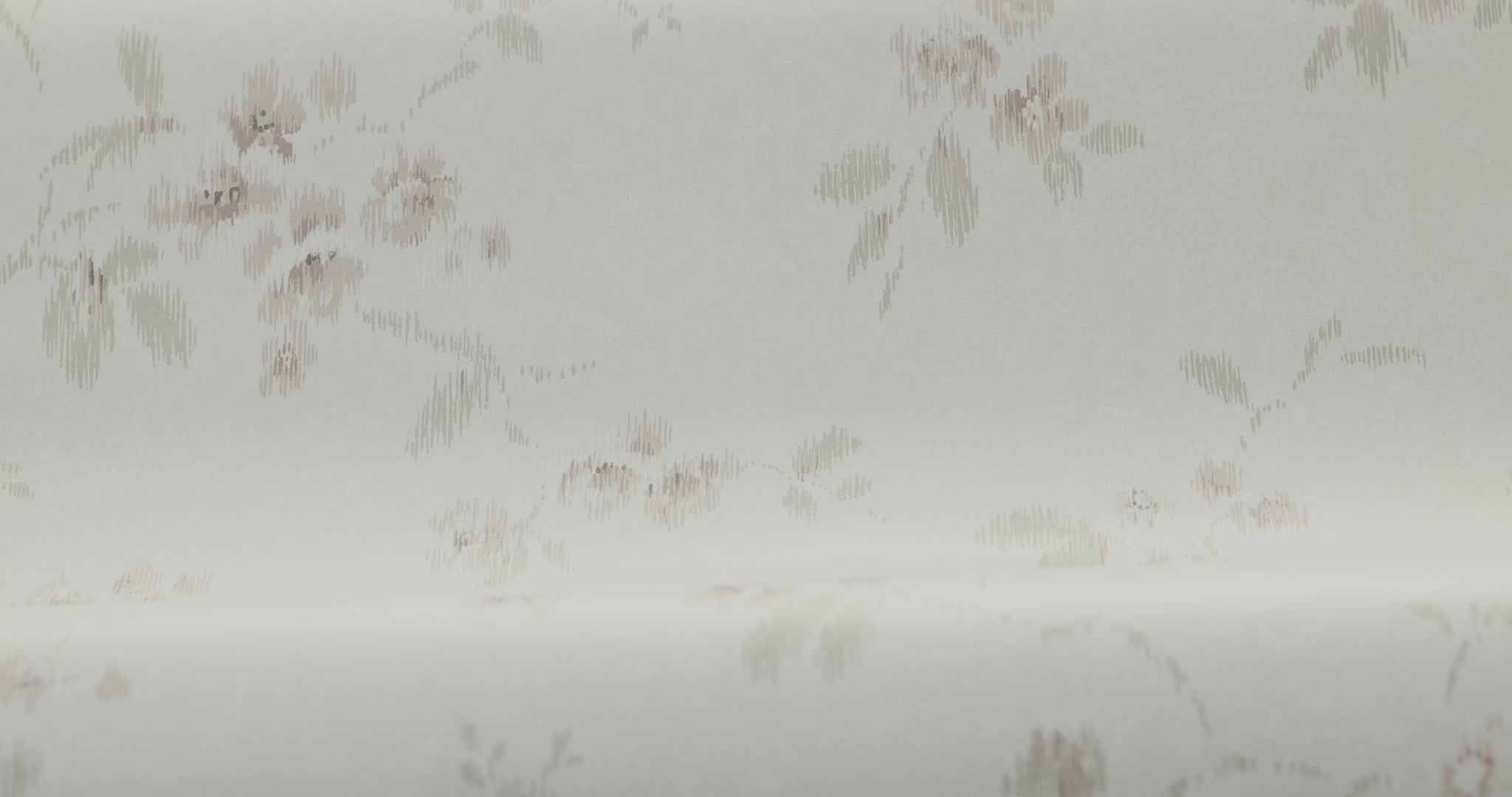 Non-woven paper wallpaper with a floral pattern VINTAGE ROSE light beige