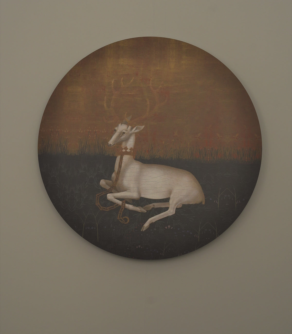 DOTS LIGHTING Wall Lamp - MAJESTIC REST Gold with Green