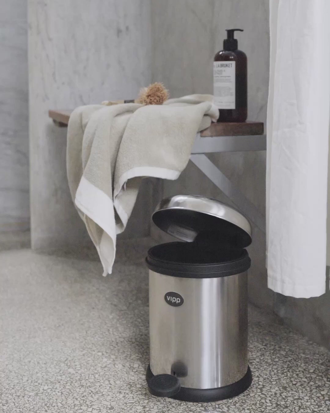 Pedal Bin Stainless Steel