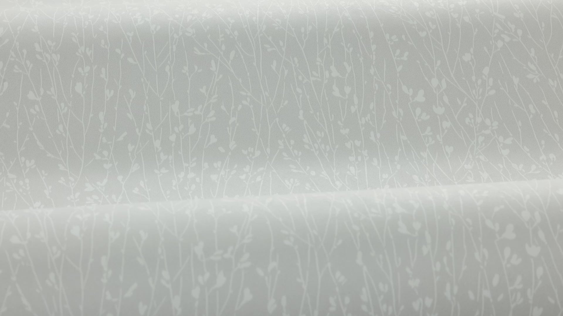 Non-woven paper wallpaper with a plant pattern ELIAS gray