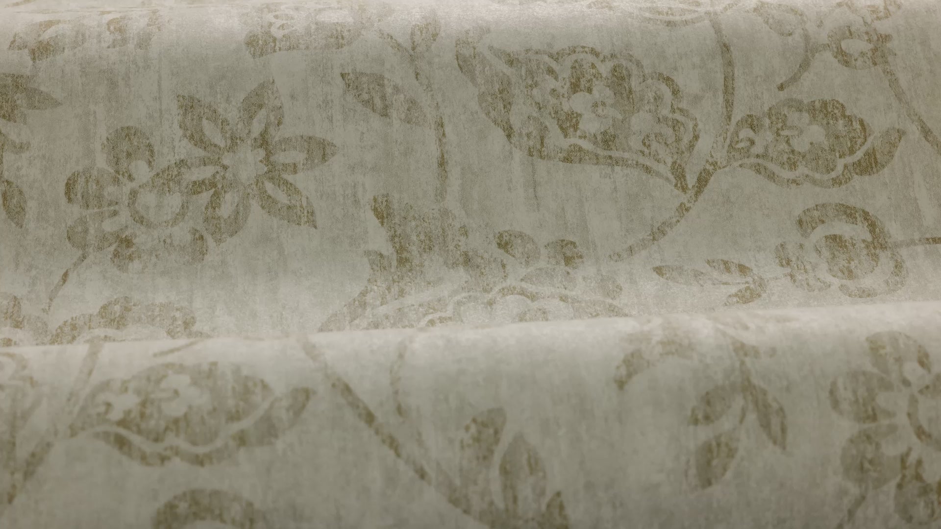 Non-woven paper wallpaper with a floral pattern CORNELIA beige