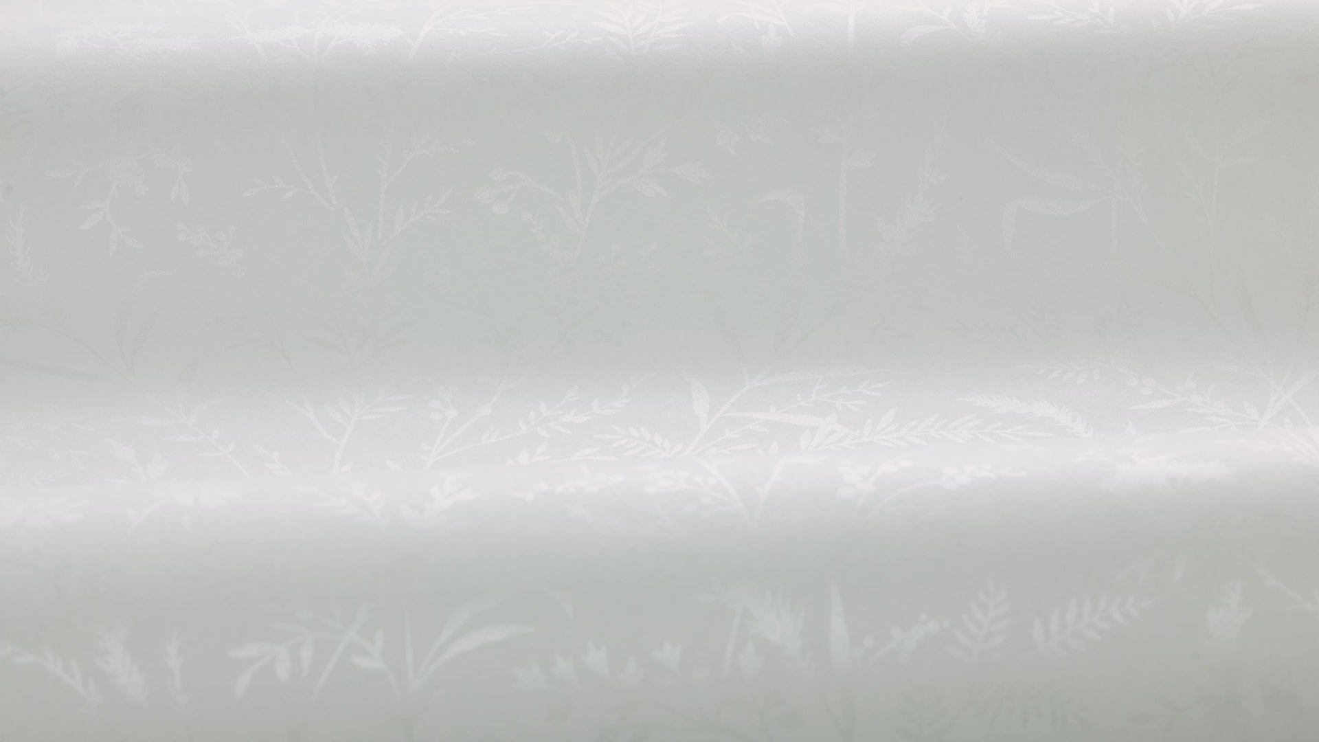 Non-woven paper wallpaper with a floral pattern FLORIAN white