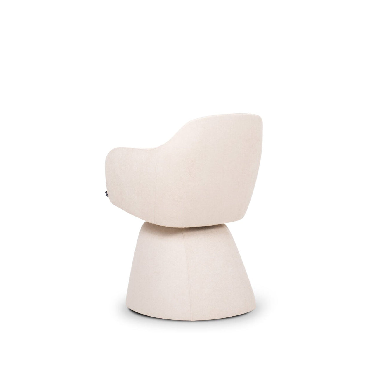 Upholstered PUNTO Swivel Chair