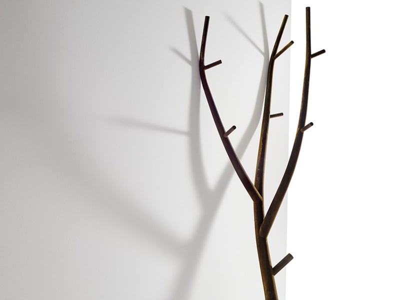 RAMO gold standing coat rack