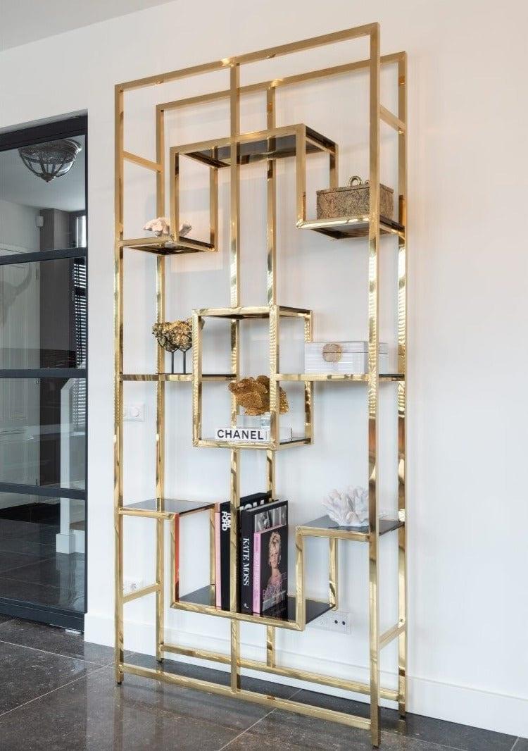 Regał FLORENCE złoty Richmond Interiors    Eye on Design