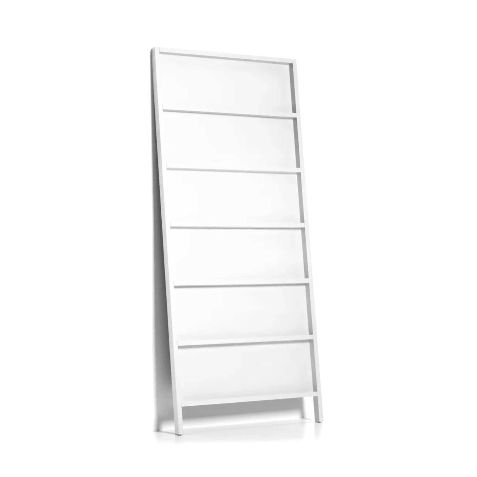 Bookcase OBLIQUE white straw Moooi 286 cm Eye on Design