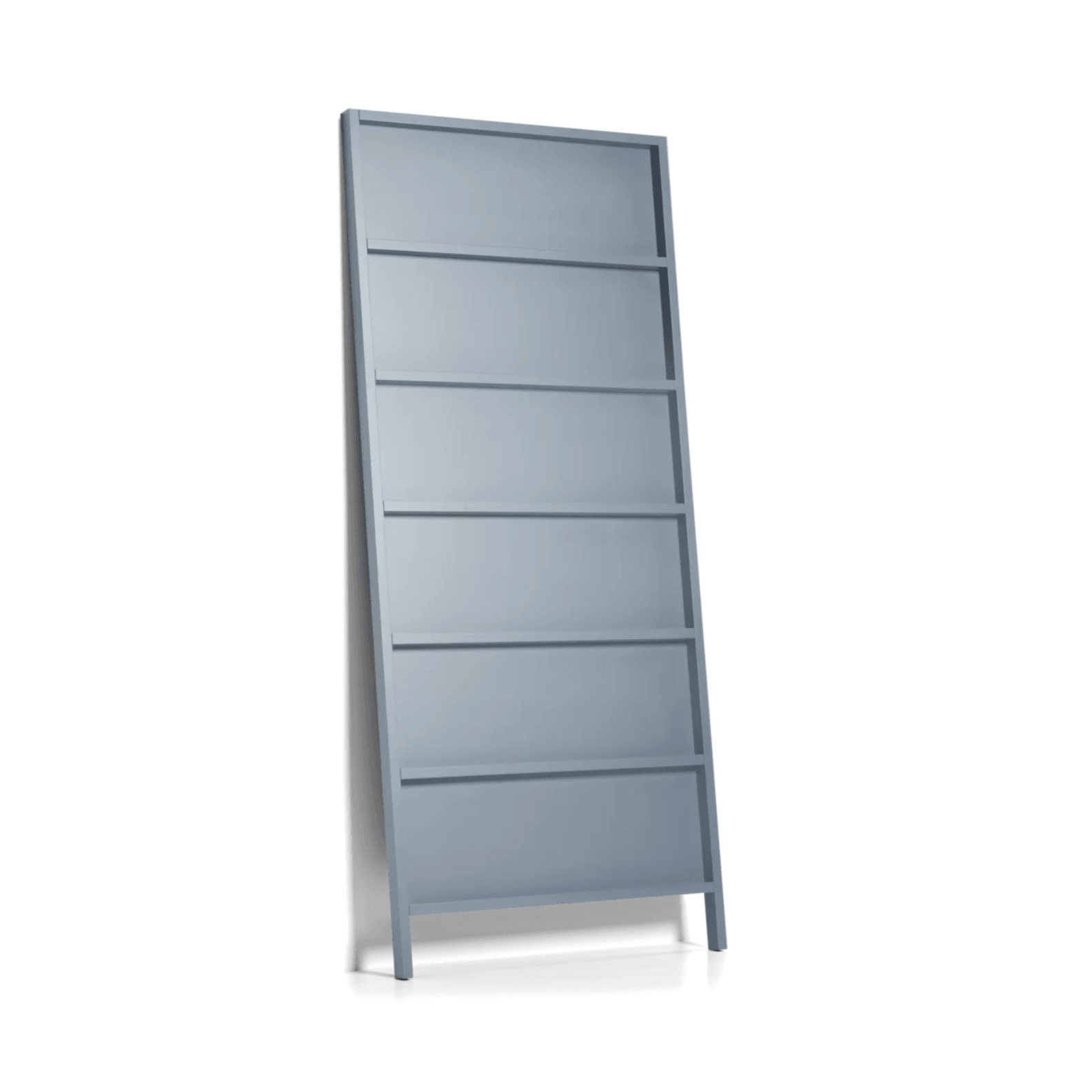 Bookcase OBLIQUE silver Moooi 286 cm Eye on Design