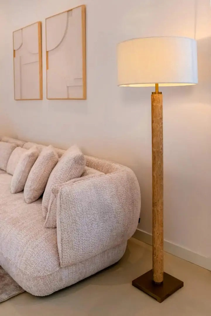 LOREN brown floor lamp