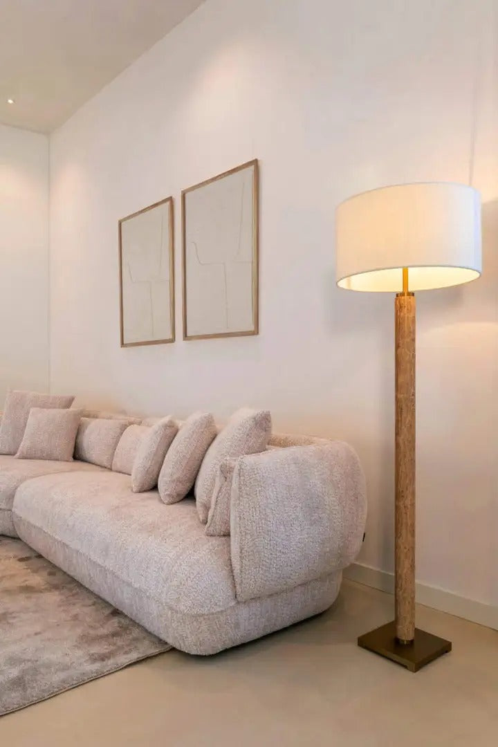 LOREN brown floor lamp