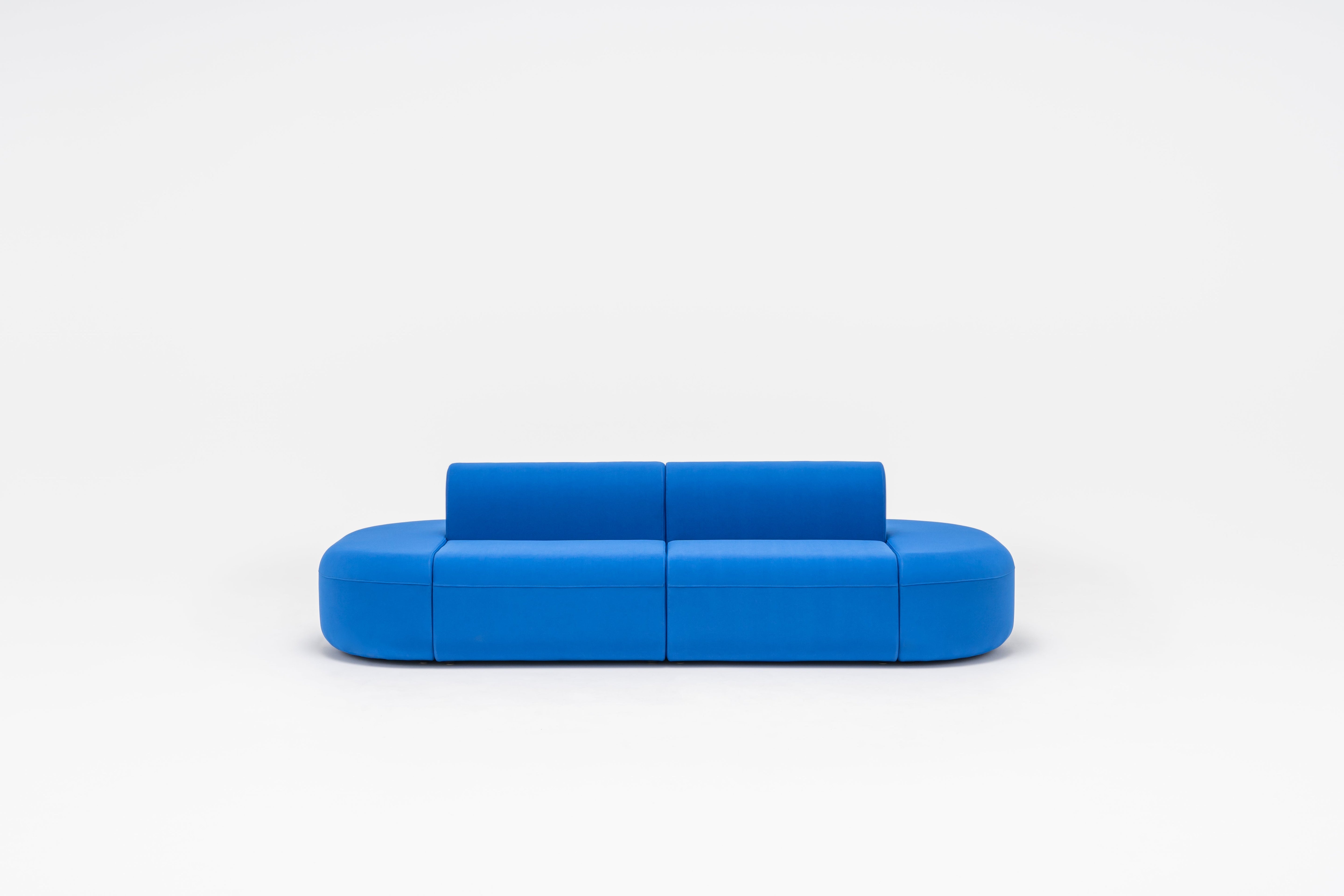 4-Modul-Sofa Doppelpolsterer Artico