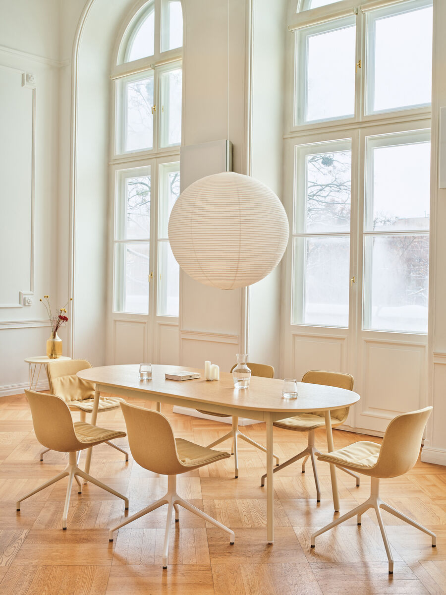 Krzesło obrotowe BALTIC 2 SOFT DUO z aluminiową podstawą - kolor do wyboru [Milena] MDD    Eye on Design