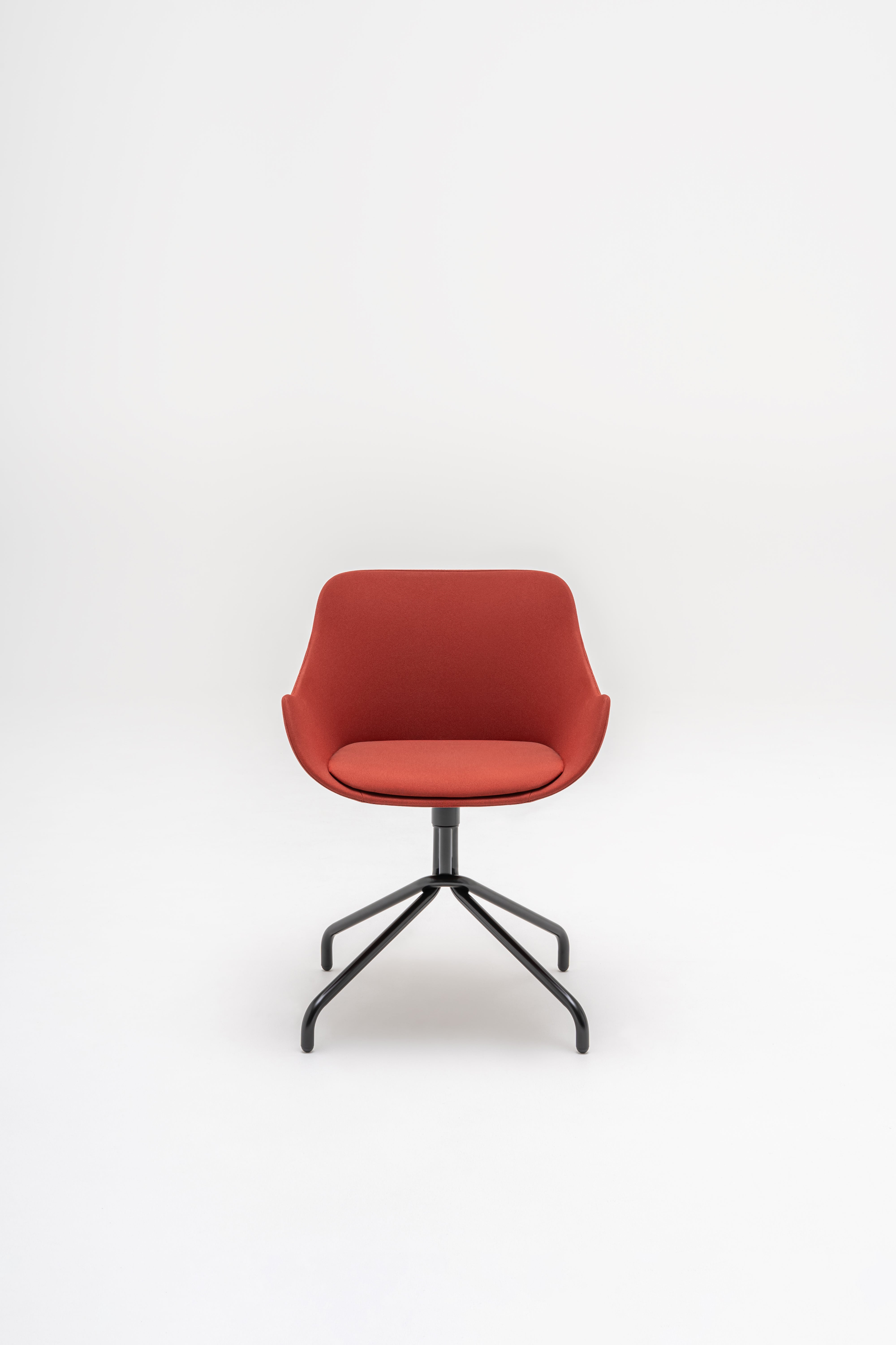 Baltic classic swivel chair metal base