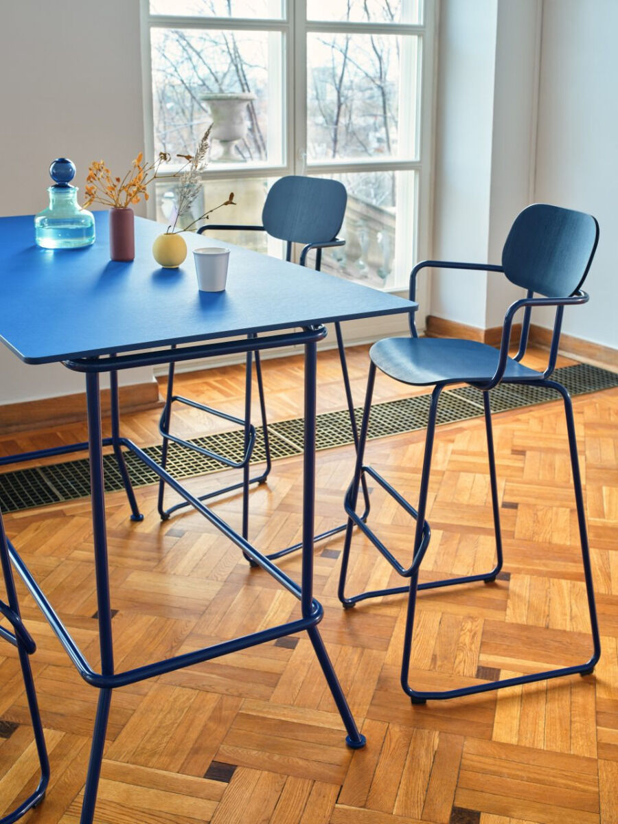 Hoker NEW SCHOOL niebieski [Milena] MDD    Eye on Design