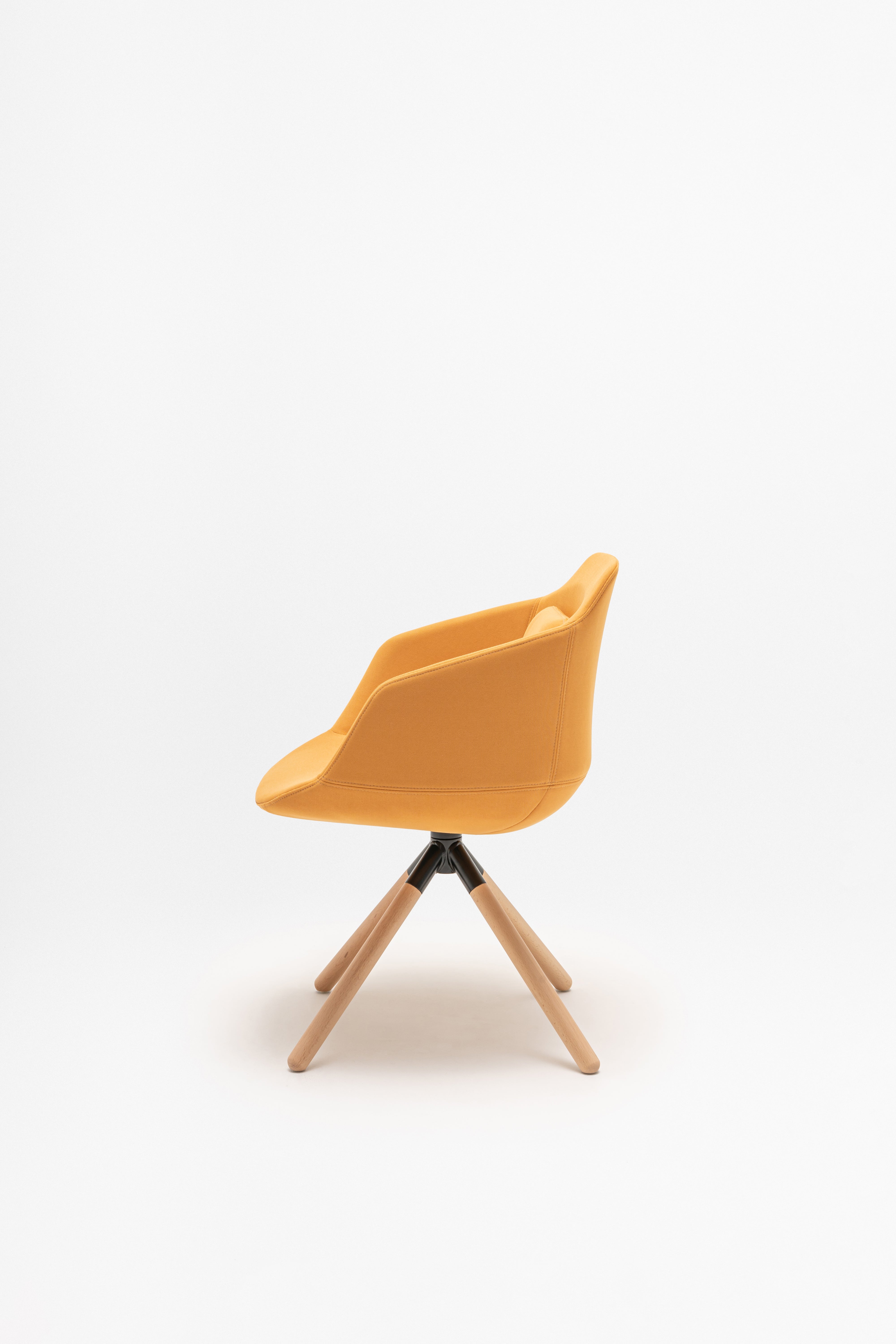 Bürostuhl Ultra -Holzbasis