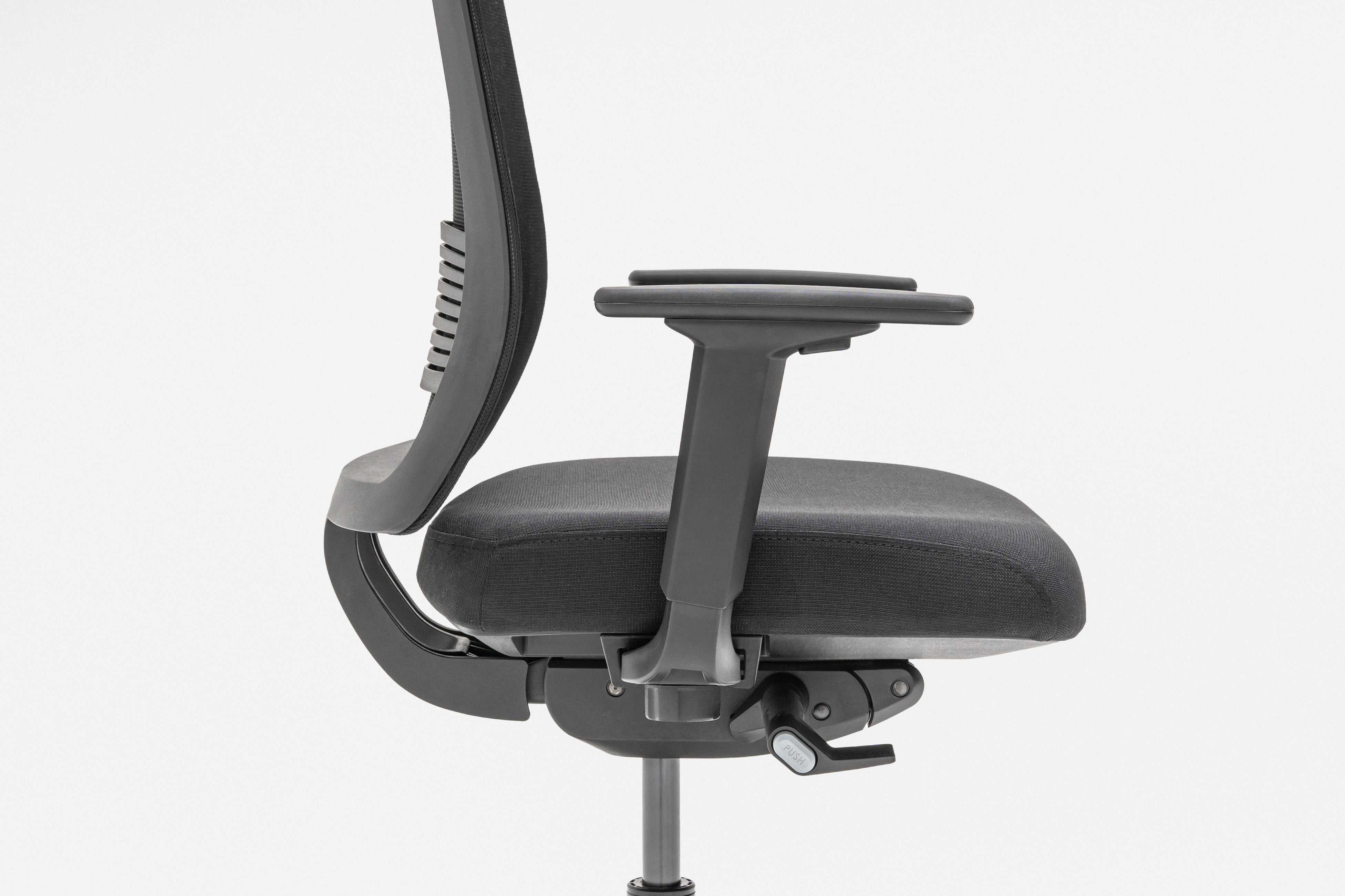 Apex Office Chair mit Rädern für eine harte Oberfläche