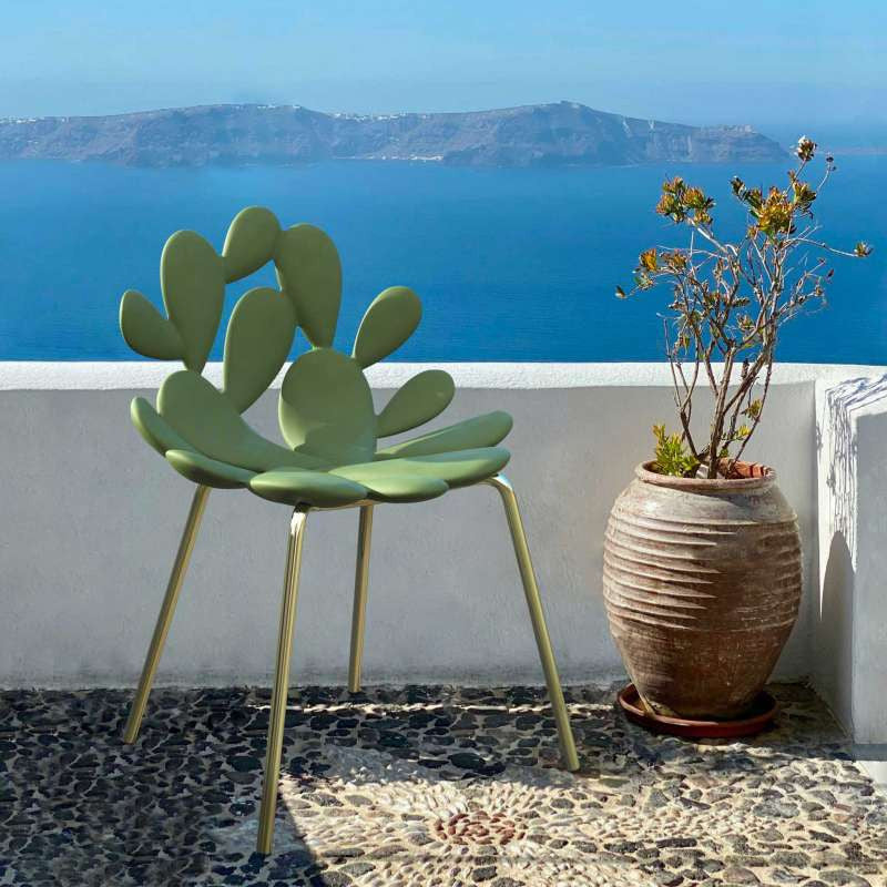 FILICUDI garden stool in light green