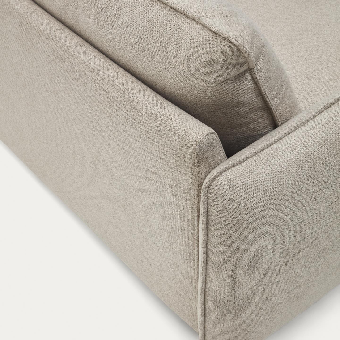 Sofa 2-osobowa z funkcją spania CARLOTA beżowy La Forma    Eye on Design