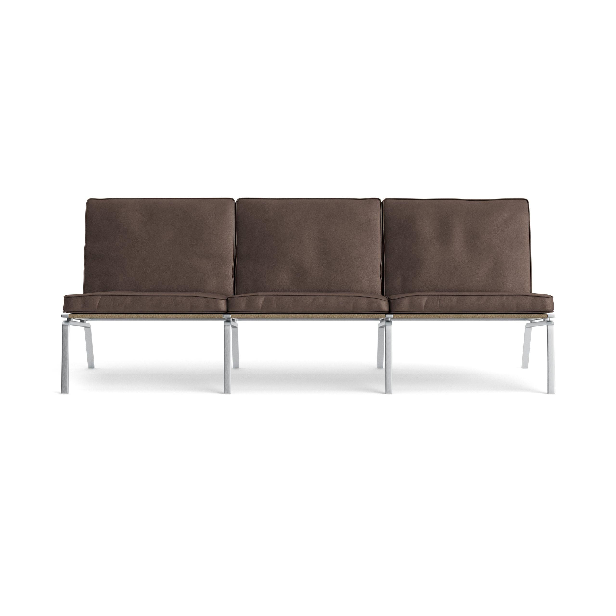 Sofa 3-osobowa MAN ciemnobrązowy NORR11    Eye on Design
