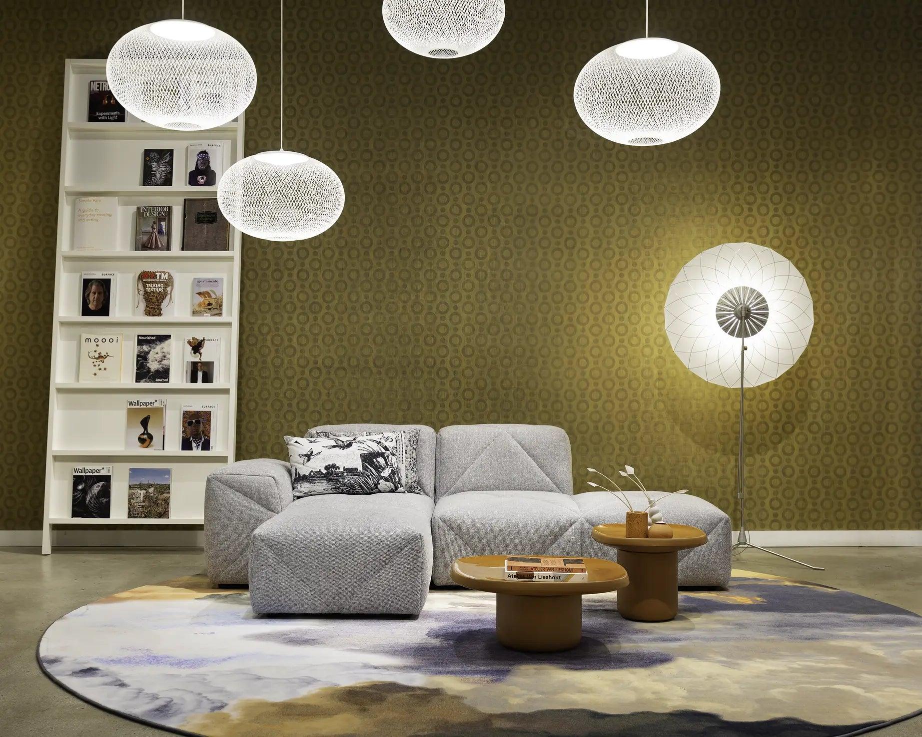 Modular sofa BFF upholstered Moooi Eye on Design