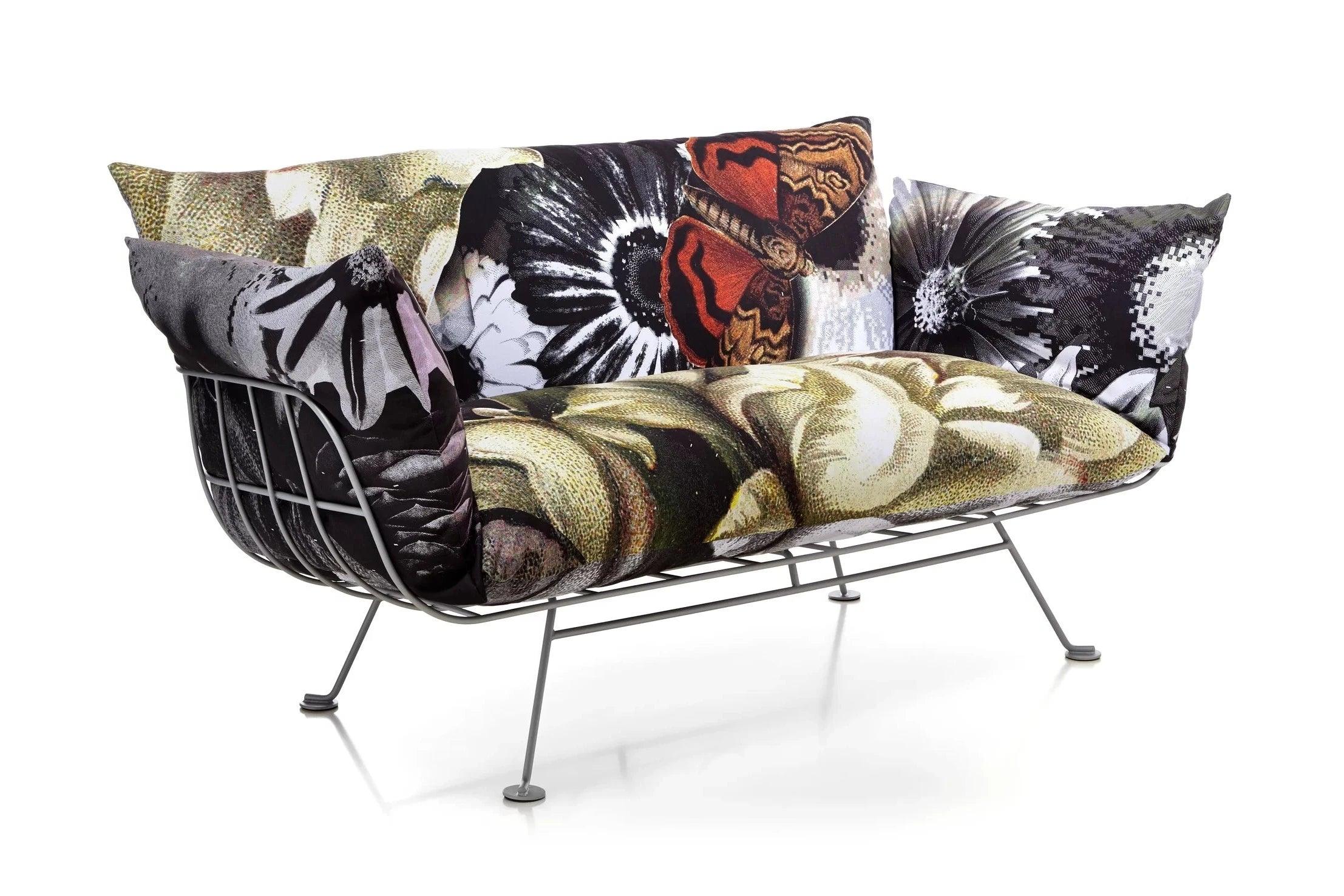 Sofa NEST steel base Moooi Eye on Design