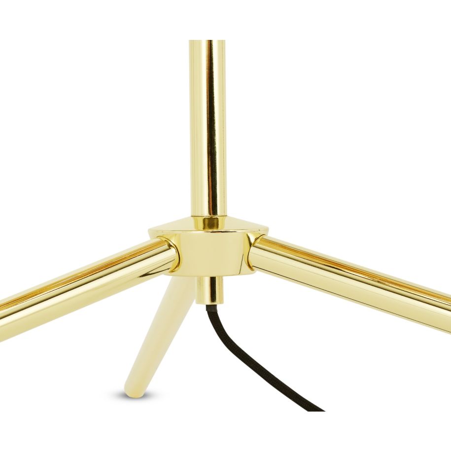 Mirror Ball Golden Floor Lamp