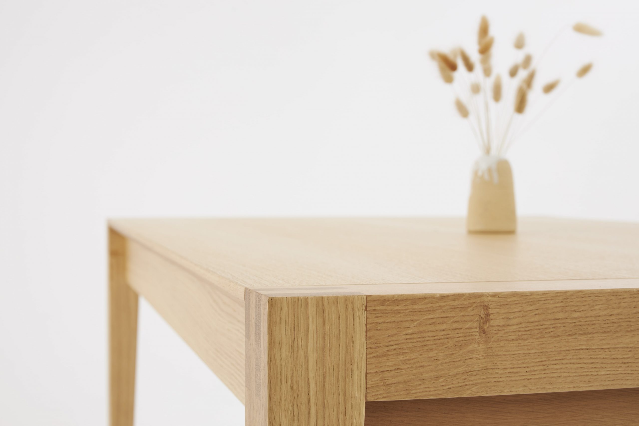 Lennox folding table oak wood