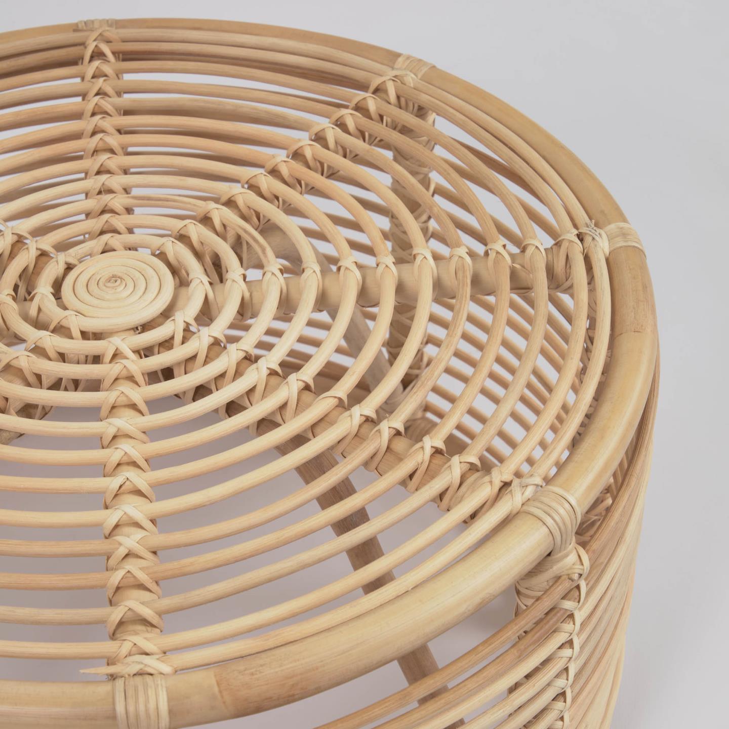 Stolik kawowy KOHANA rattanowy La Forma    Eye on Design