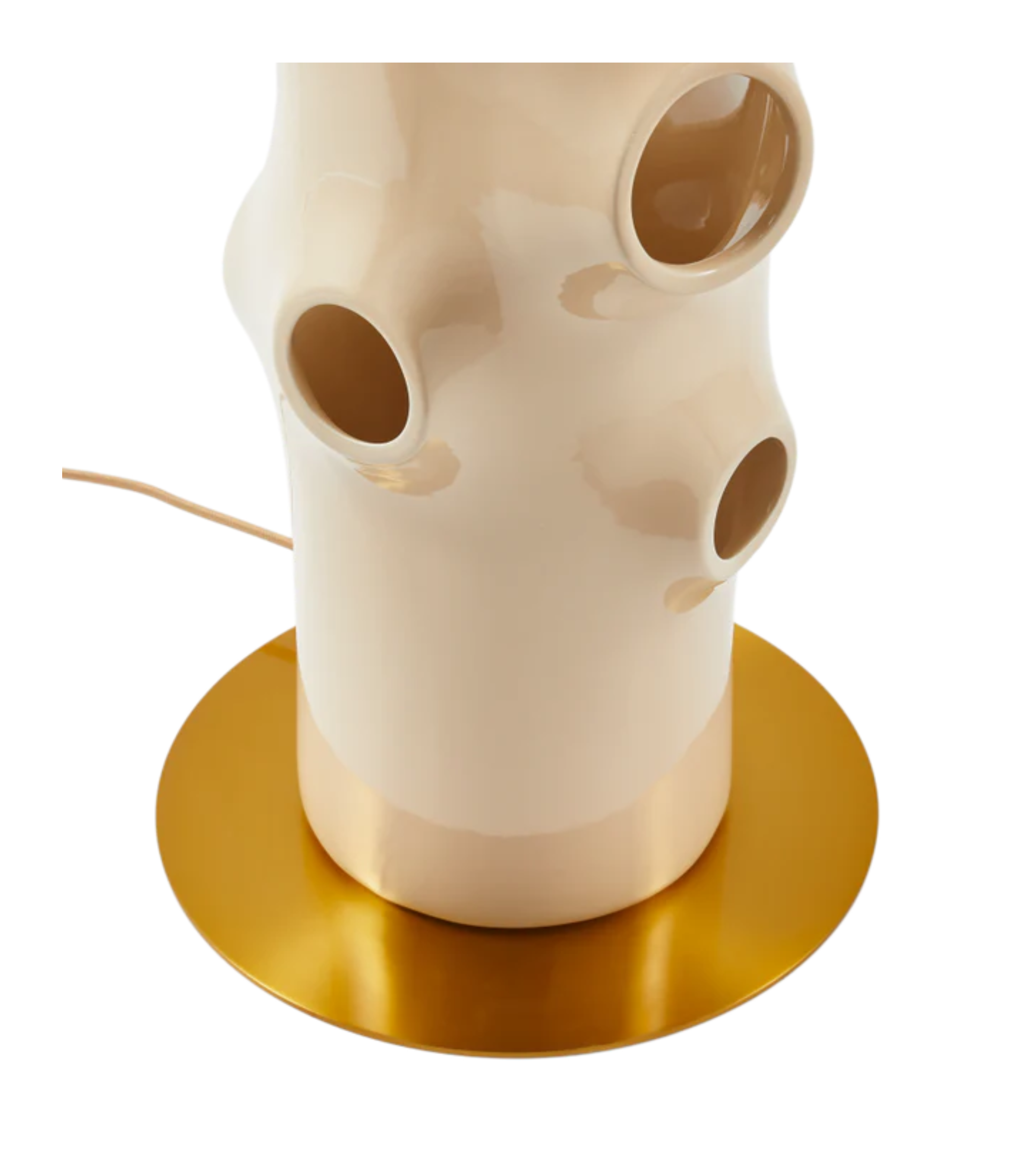 Lampa podłogowa BULLE beżowy