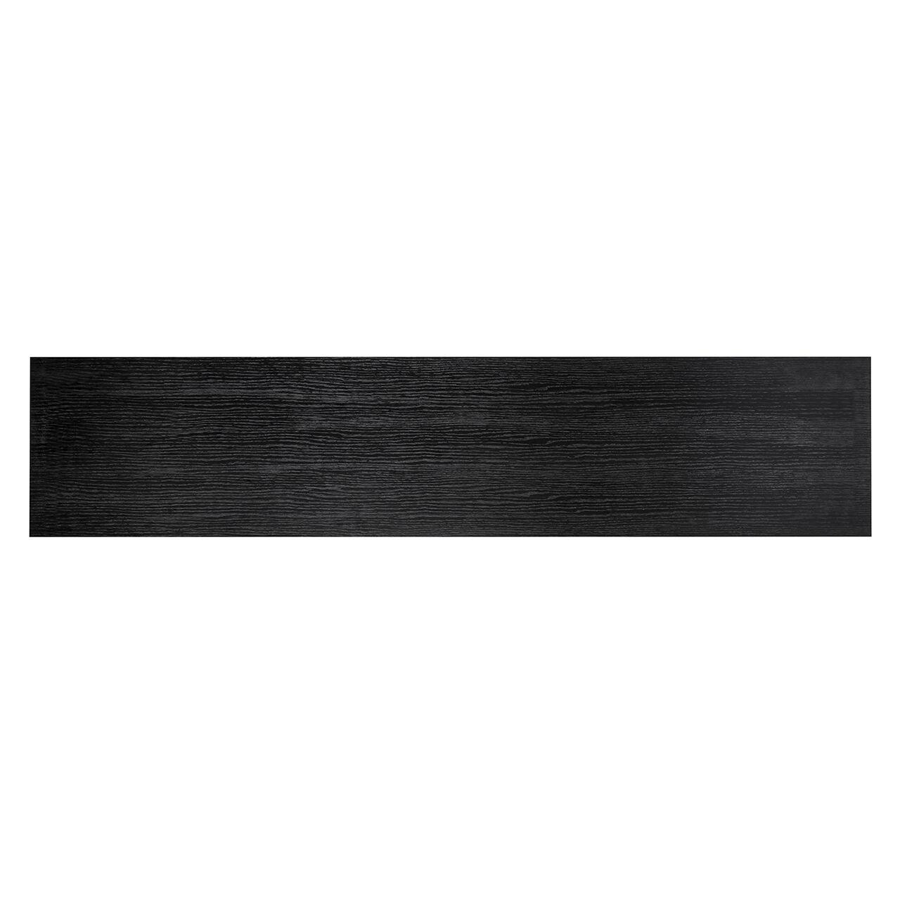 Szafka RTV OAKURA czarny fornir dębowy Richmond Interiors    Eye on Design
