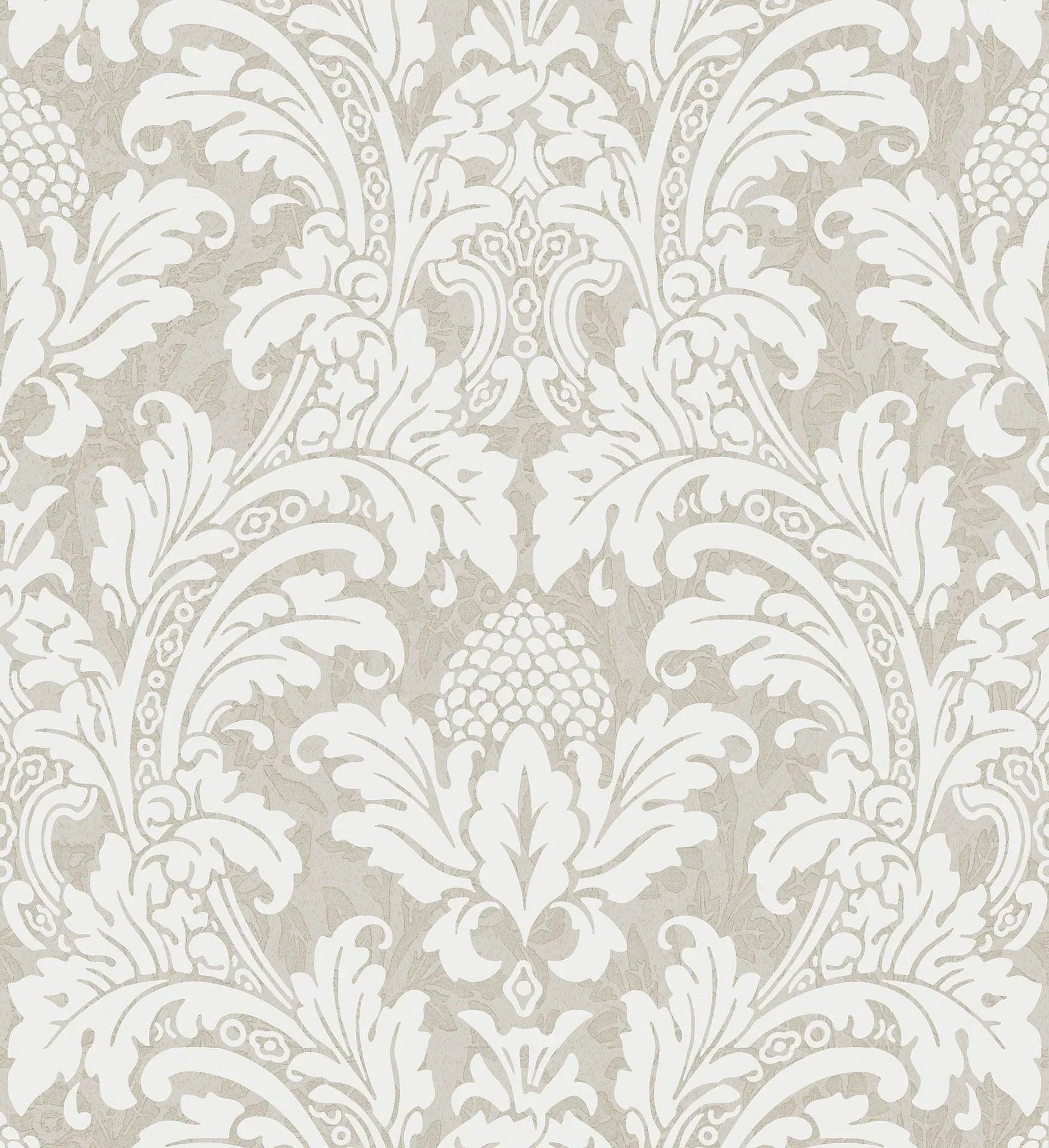 Tapeta ALBEMARLE - Blake biel na metalicznym srebrze Cole & Son Default Title   Eye on Design