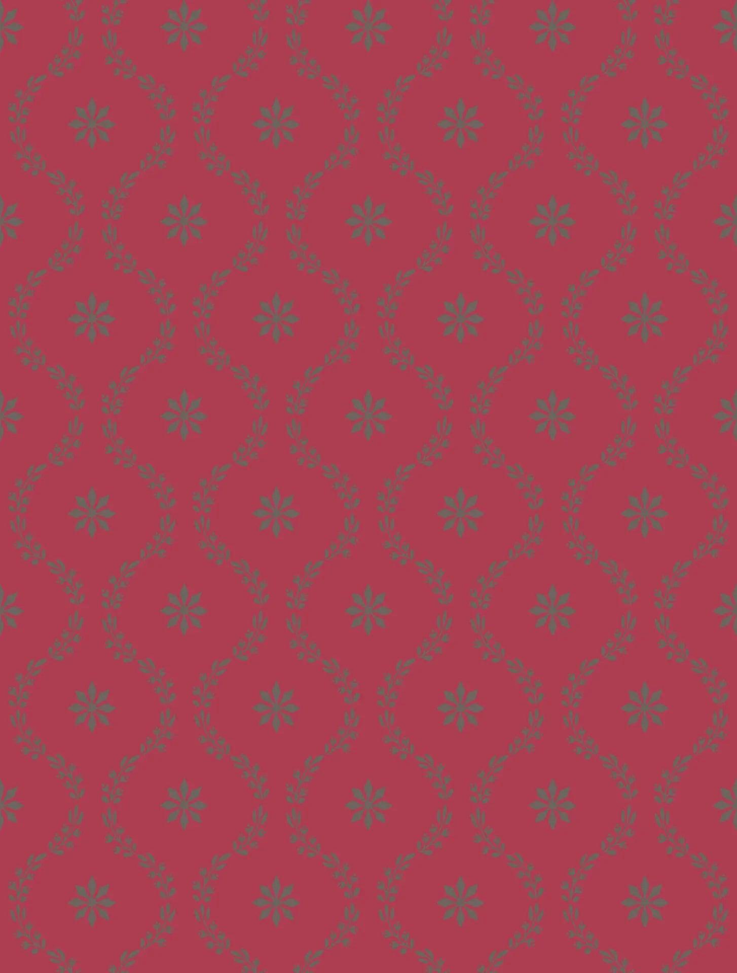 Tapeta ARCHIVE TRADITIONAL - Clandon metaliczna cyna na czerwieni Cole & Son Default Title   Eye on Design