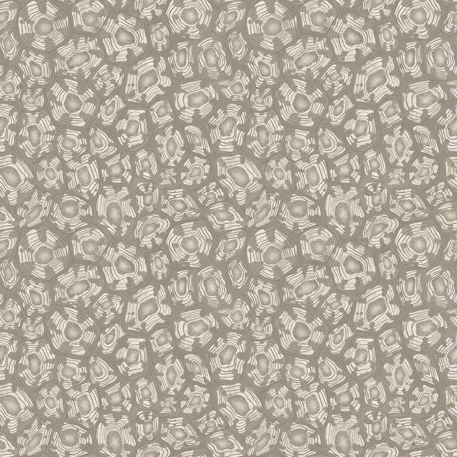 Tapeta ARDMORE JABULA - Savanna Shell szary i metaliczne złoto Cole & Son    Eye on Design