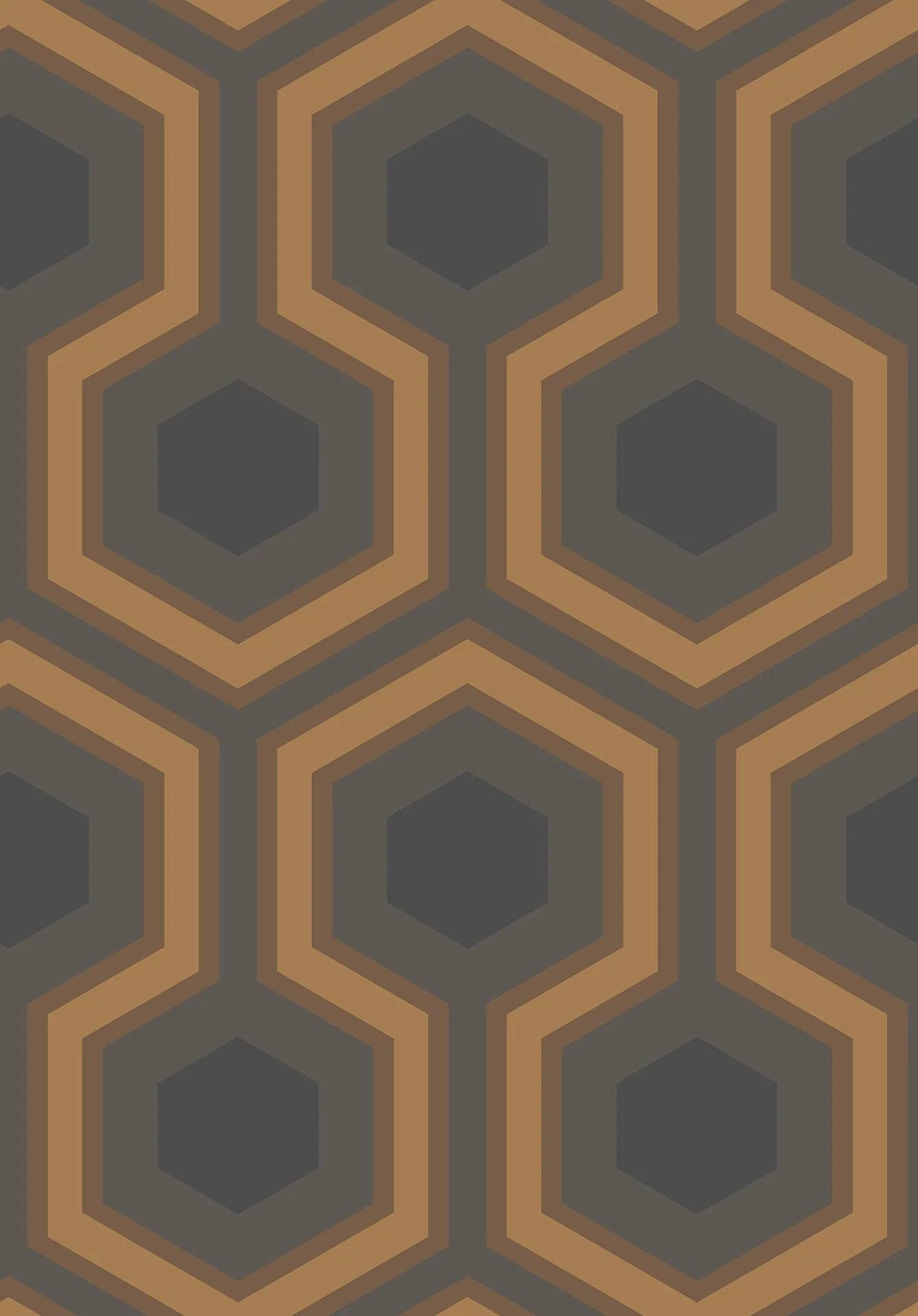 Tapeta CONTEMPORARY COLLECTION - Hicks' Grand brązowy Cole & Son    Eye on Design