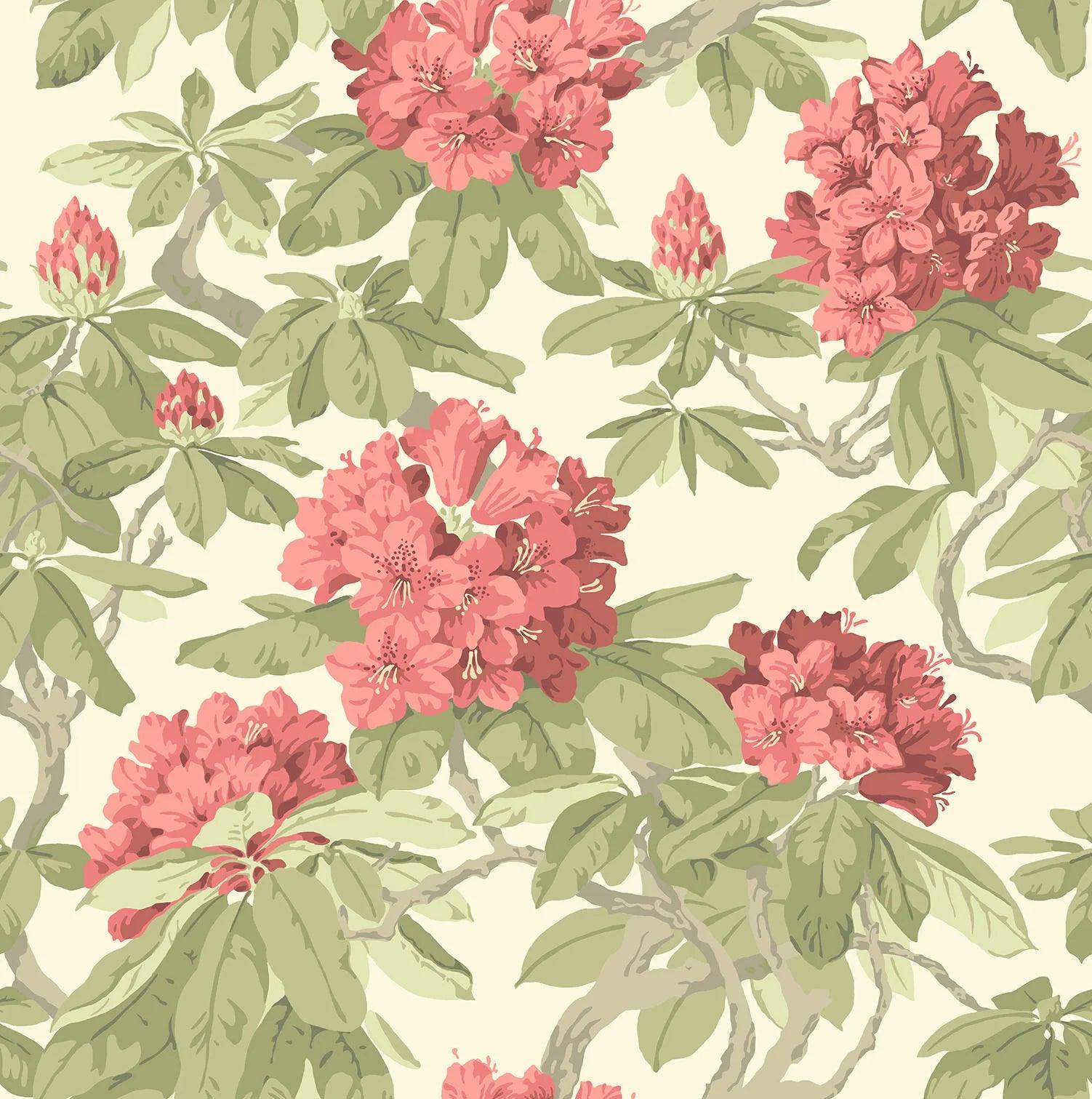 Tapeta FOLIE - Bourlie róż na kremie Cole & Son Default Title   Eye on Design