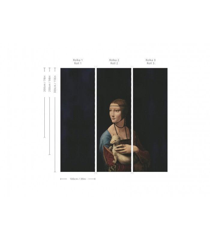 Tapeta Lady with an Ermine Wallcolors    Eye on Design