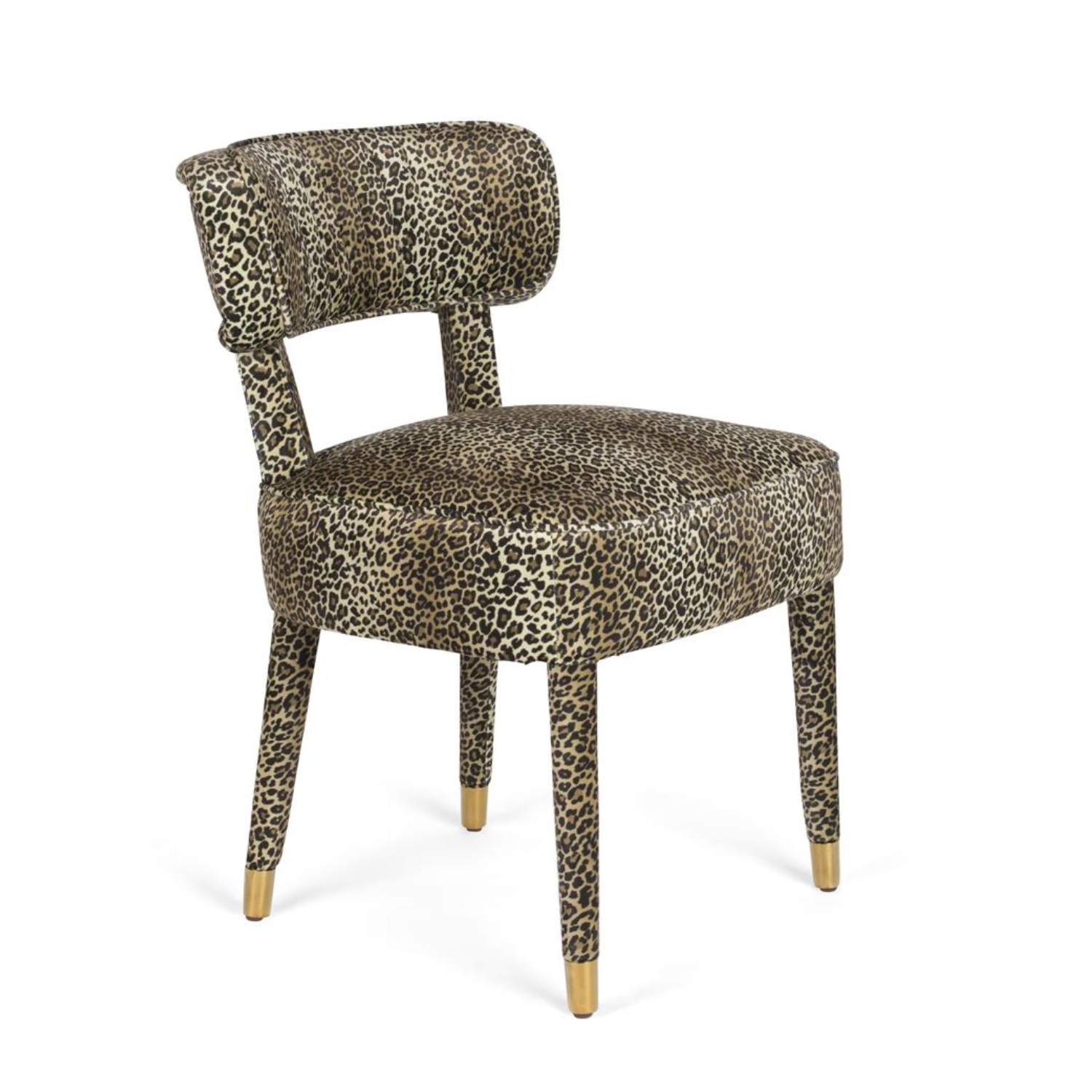 Claw out leopard chair