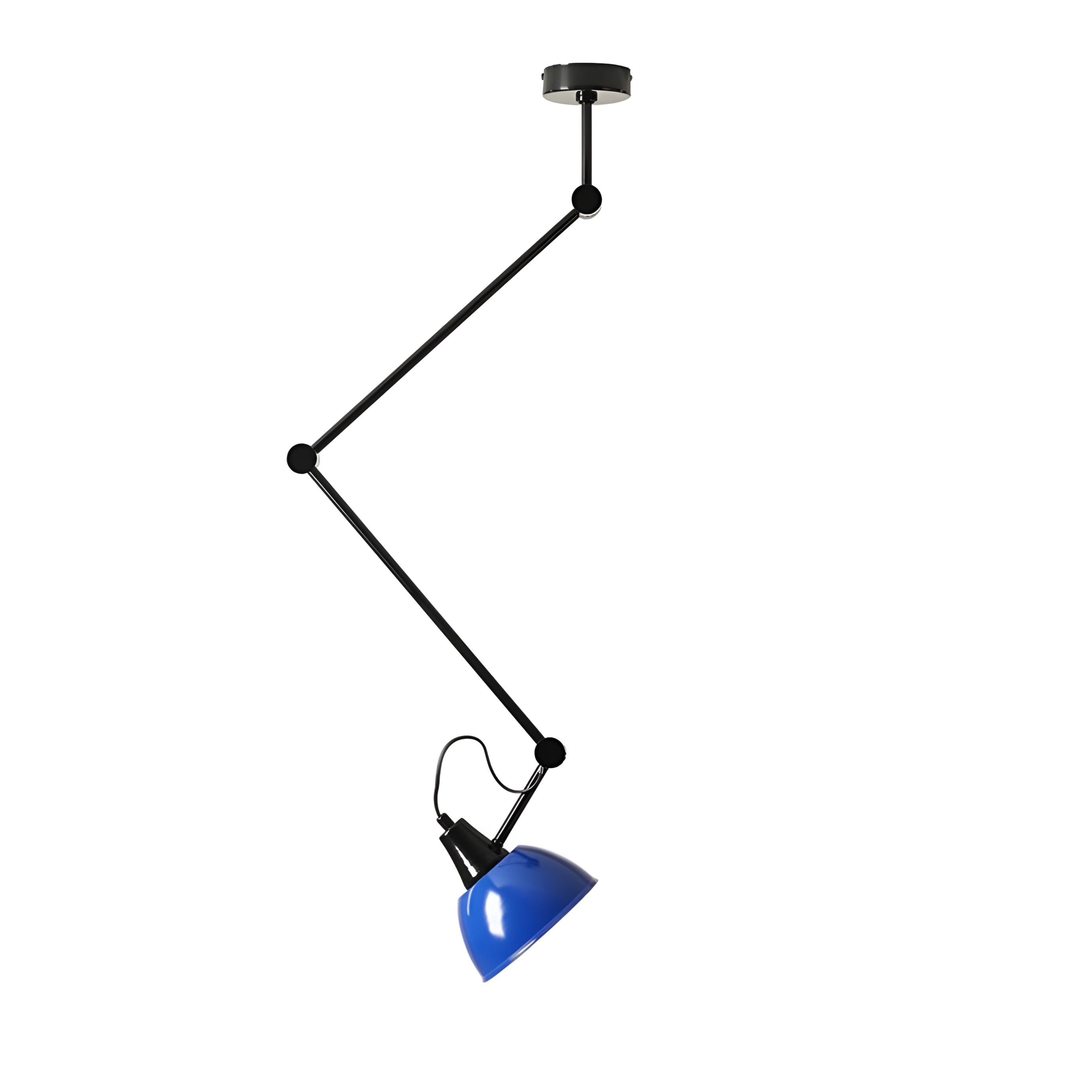 Adjustable ceiling lamp AIDA blue